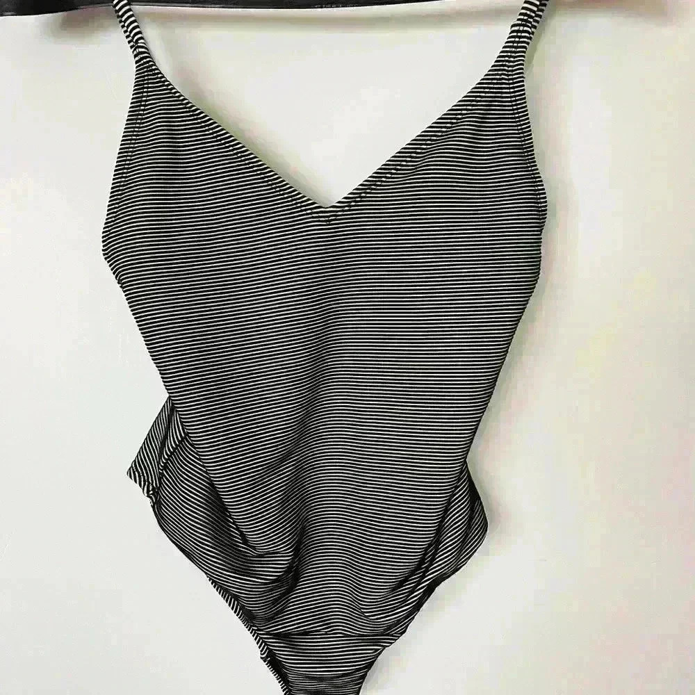 Chelsea 28 Stripe V-Neck Swimsuit - Picture 2 of 6